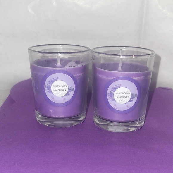 Other - Lavender Scented Candles - Sm Set